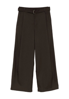 SONGZIO belted trousers - Brown