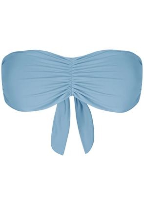 Clube Bossa Venet ruched bikini top - Blue