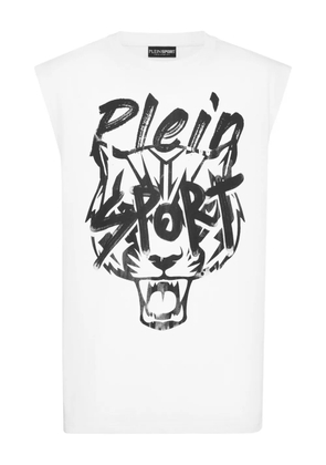 Plein Sport graphic tanktop plein sport - White