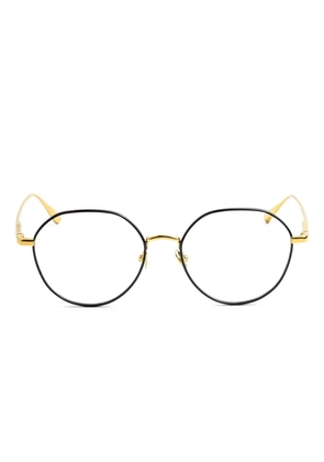 Linda Farrow round-frame glasses - Black