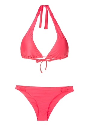 Amir Slama halterneck non-wired bikini set - Pink