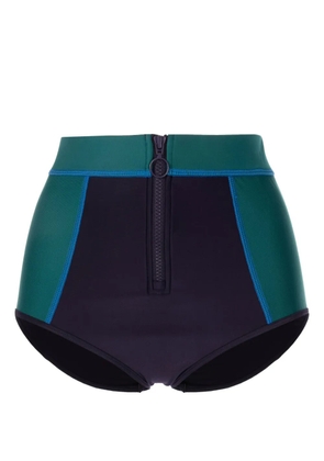 Duskii two-tone high-waisted bottom - Purple