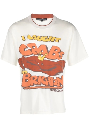 Robyn Lynch graphic-print short-sleeve T-shirt - White