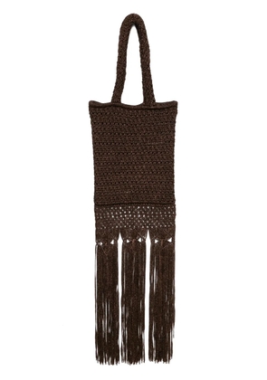 Alanui Ray Of Light tote bag - Brown