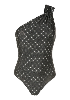 Clube Bossa Draper one-shoulder swimsuit - Black