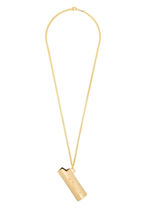 AMBUSH Lighter pendant necklace - Gold