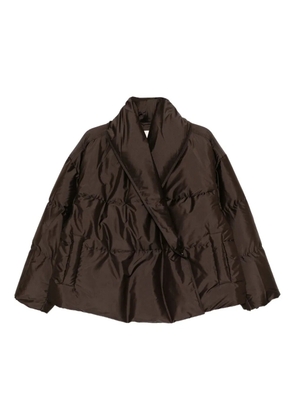 LESS cropped down jacket - Brown