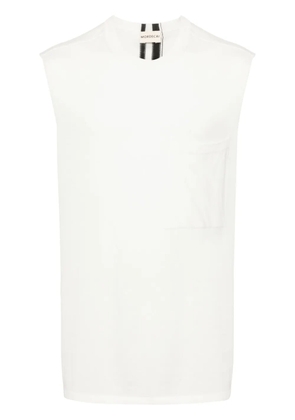 MORDECAI stripe-detail sleeveless jumper - Neutrals