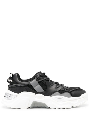 Plein Sport Runner panelled lace-up sneakers - Black