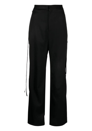R13 Articulated tuxedo trousers - Black