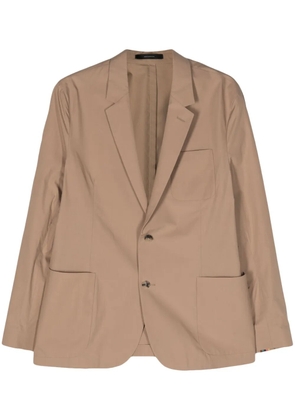 Paul Smith single-breasted cotton blazer - Neutrals