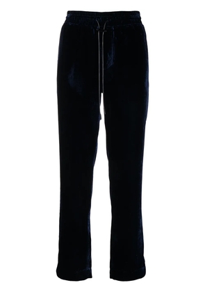 RTA velvet-effect pyjama pants - Blue