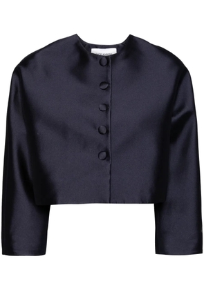 Dice Kayek cropped jacket - Blue