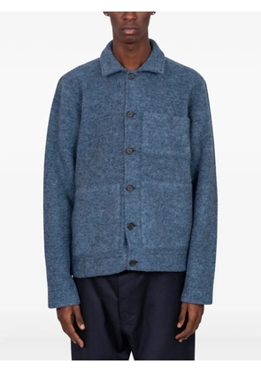 Universal Works button-up shirt jacket - Blue