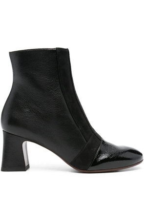 Chie Mihara 55mm Fitas patent-leather block-heel boots - Black