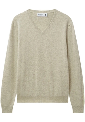 Pringle of Scotland V-neck cashmere jumper - Neutrals