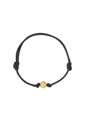 Nialaya Jewelry two tone rope bracelet - Black
