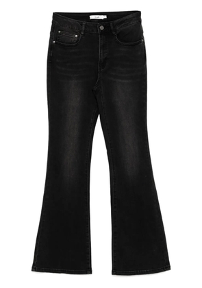 b+ab Flared denim jeans - Black