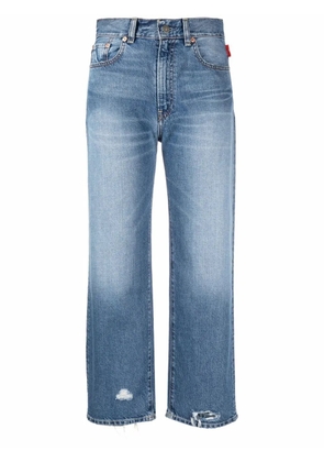Denimist mid-rise cropped jeans - Blue