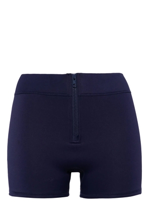 Duskii zip-up swim shorts - Black