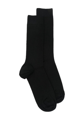 Sunspel ribbed socks - Black