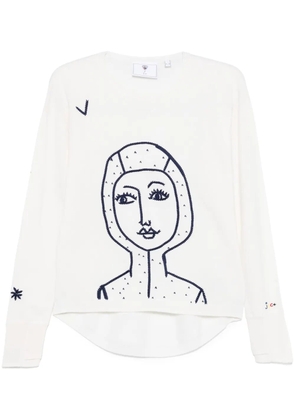 Rossignol x JCC Lina sweater - White