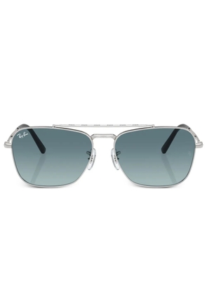 Ray-Ban New Caravan square-frame sunglasses - Silver