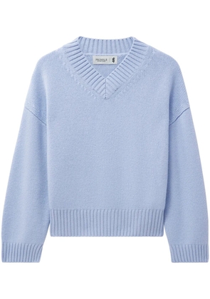 Pringle of Scotland V-neck cashmere sweater - Blue