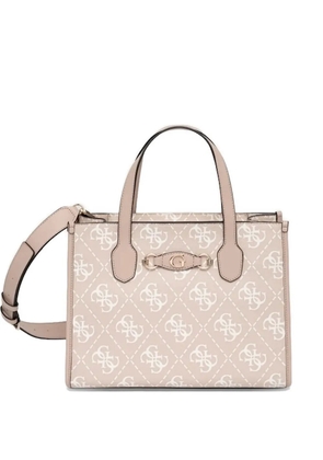 GUESS USA Izzy 4G tote bag - Neutrals