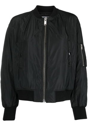 Undercover embroidered-design bomber jacket - Black