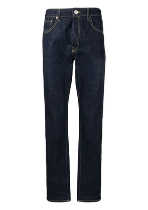 Kenzo rear-logo slim-fit jeans - Blue