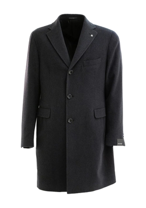 Tagliatore notched-lapels coat - Grey