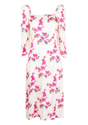Ba&Sh floral-print dress - White