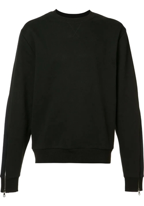 Mostly Heard Rarely Seen zipped sleeves sweatshirt - Black