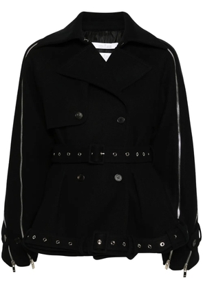 Rokh Multi-zipped jacket - Black