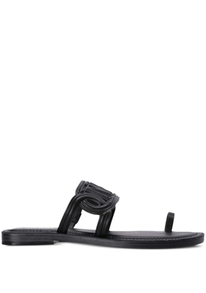 Michael Michael Kors Alma leather sandals - Black