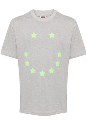 Ground Zero star-print cotton T-shirt - Grey