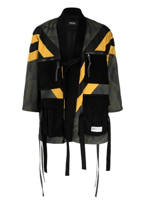 Mostly Heard Rarely Seen graphic-print panelled jacket - Multicolour