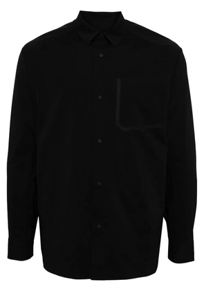 White Mountaineering plain long-sleeve shirt - Blue