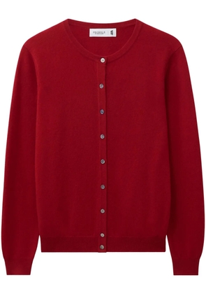 Pringle of Scotland round-neck cashmere cardigan - Red