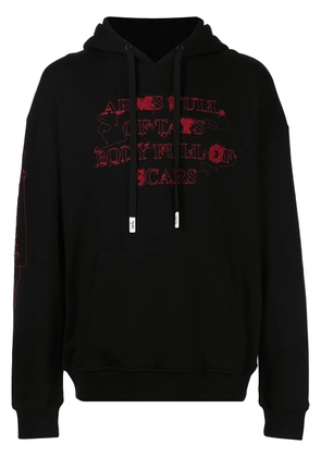 Haculla Arms Full Of Tats hoodie - Black