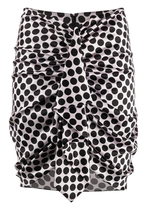 Alexandre Vauthier ruched mini skirt - Pink