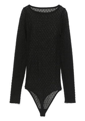 Wolford dots string body - Black