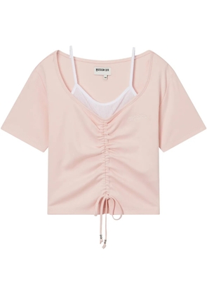 Musium Div. layered T-shirt - Pink