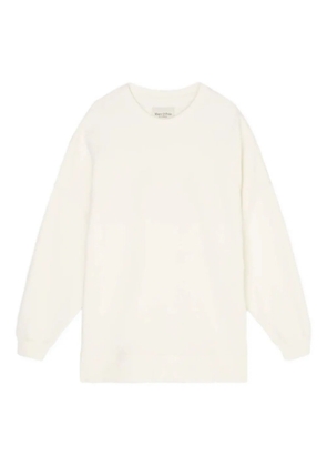 Marc O'Polo logo-embroidered sweatshirt - White