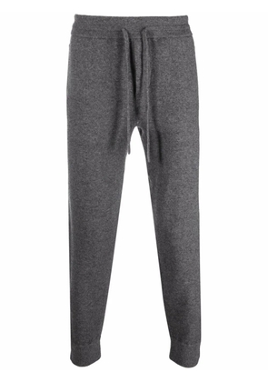 Vince solid-color knit track pants - Grey