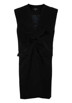 Botter twist-detailed virgin wool vest - Black