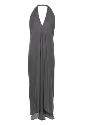 Andrea Ya'aqov twill-weave maxi dress - Grey