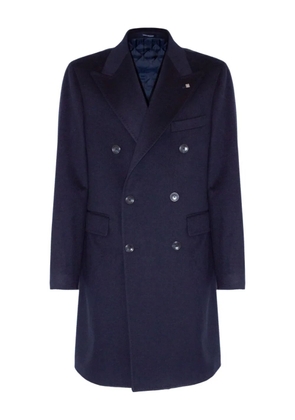 Tagliatore double-breasted coat - Blue