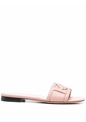 Bally interlocking logo sandals - Neutrals